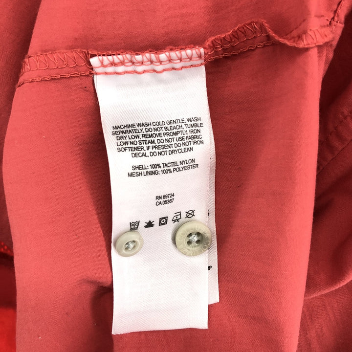 Columbia PFG Button-down Short Sleeve Fishing Shirt, Men's M Size Nylon red type Vintage Second Hand