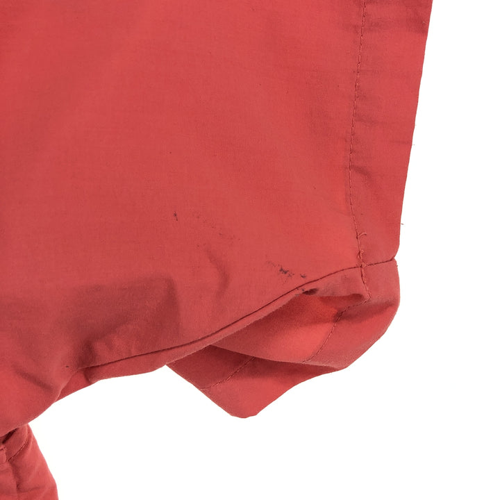 Columbia PFG Button-down Short Sleeve Fishing Shirt, Men's M Size Nylon red type Vintage Second Hand