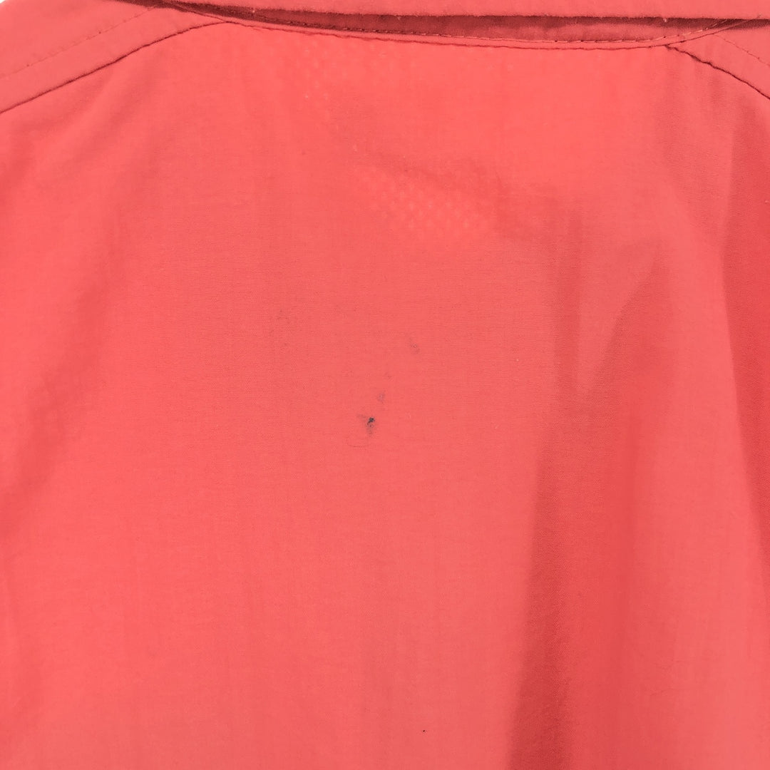 Columbia PFG Button-down Short Sleeve Fishing Shirt, Men's M Size Nylon red type Vintage Second Hand