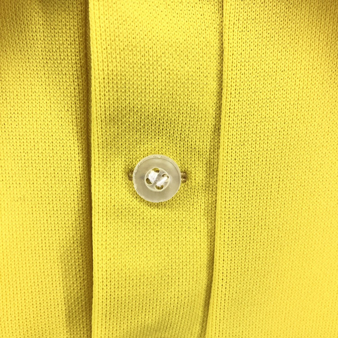 70s~ No.1 SHIRT STORE Custom Tailor E TAE WON Souvenir Short Sleeve Bowling Shirt Men's M Size Vintage unclear yellow type Vintage Second Hand