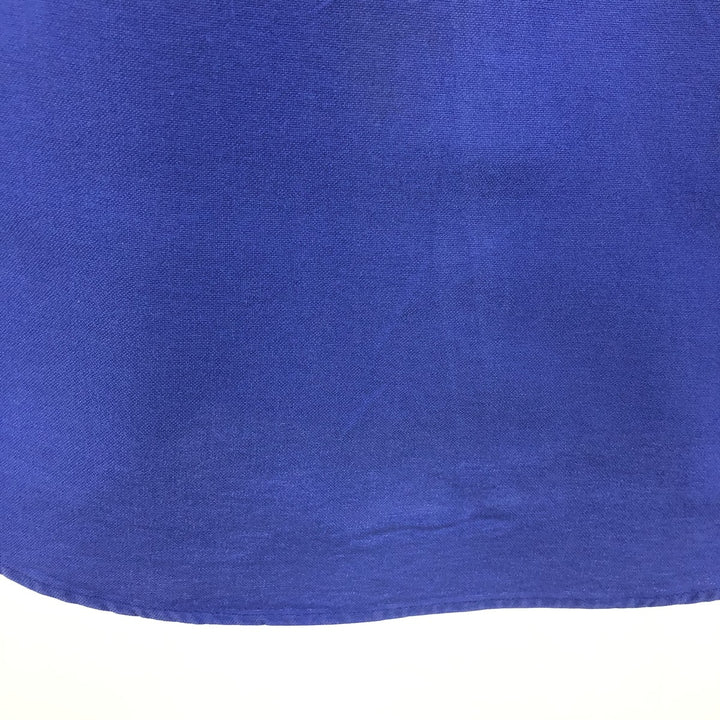 Ralph Lauren CUSTOM FIT short sleeve button down shirt, men's size S cotton blue type Vintage Second Hand