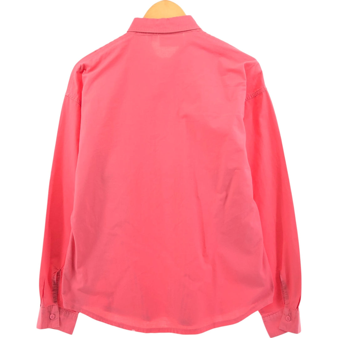 INTERNATIONAL MALE Long Sleeve Cotton Shirt Men's M Size cotton pink type Vintage Second Hand