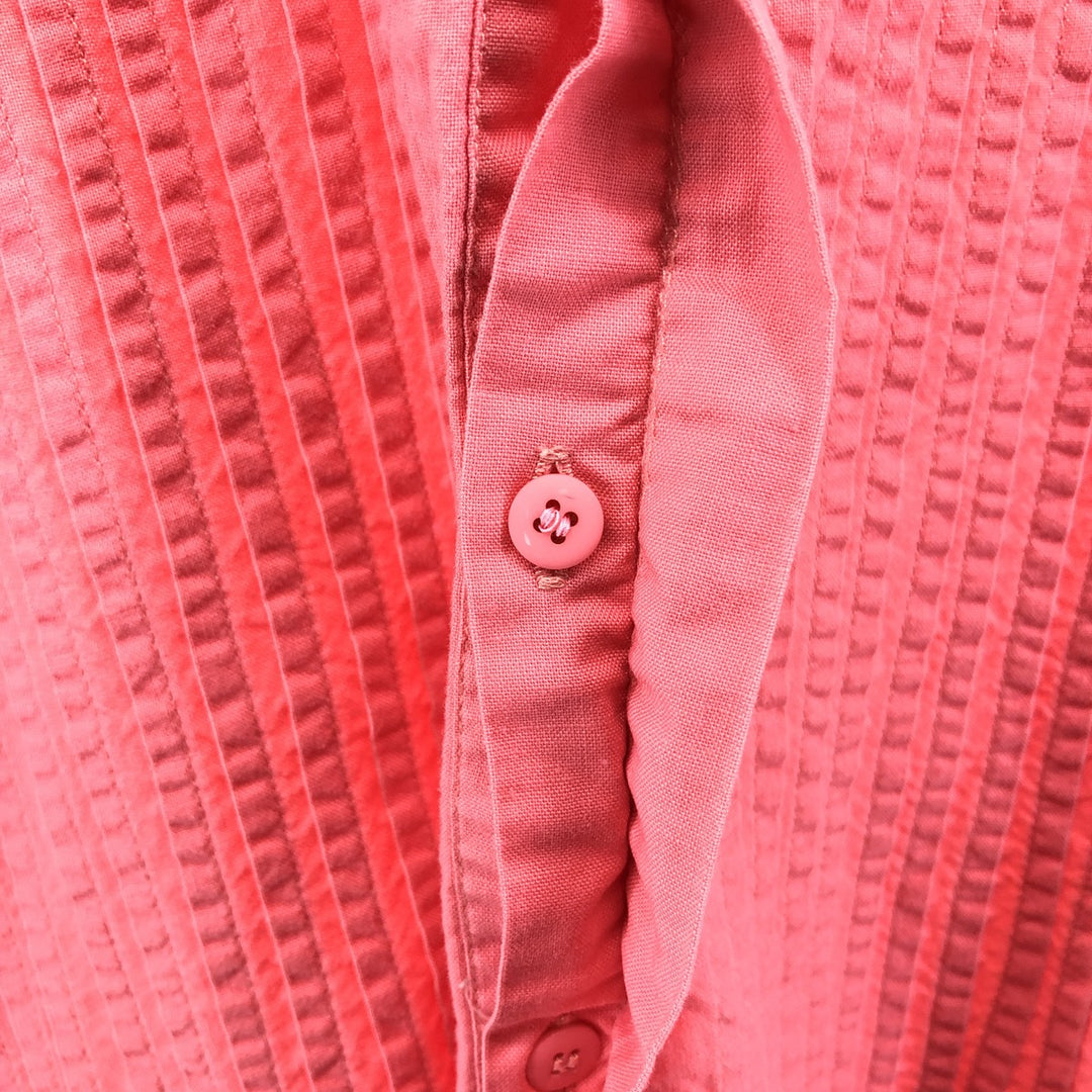 INTERNATIONAL MALE Long Sleeve Cotton Shirt Men's M Size cotton pink type Vintage Second Hand