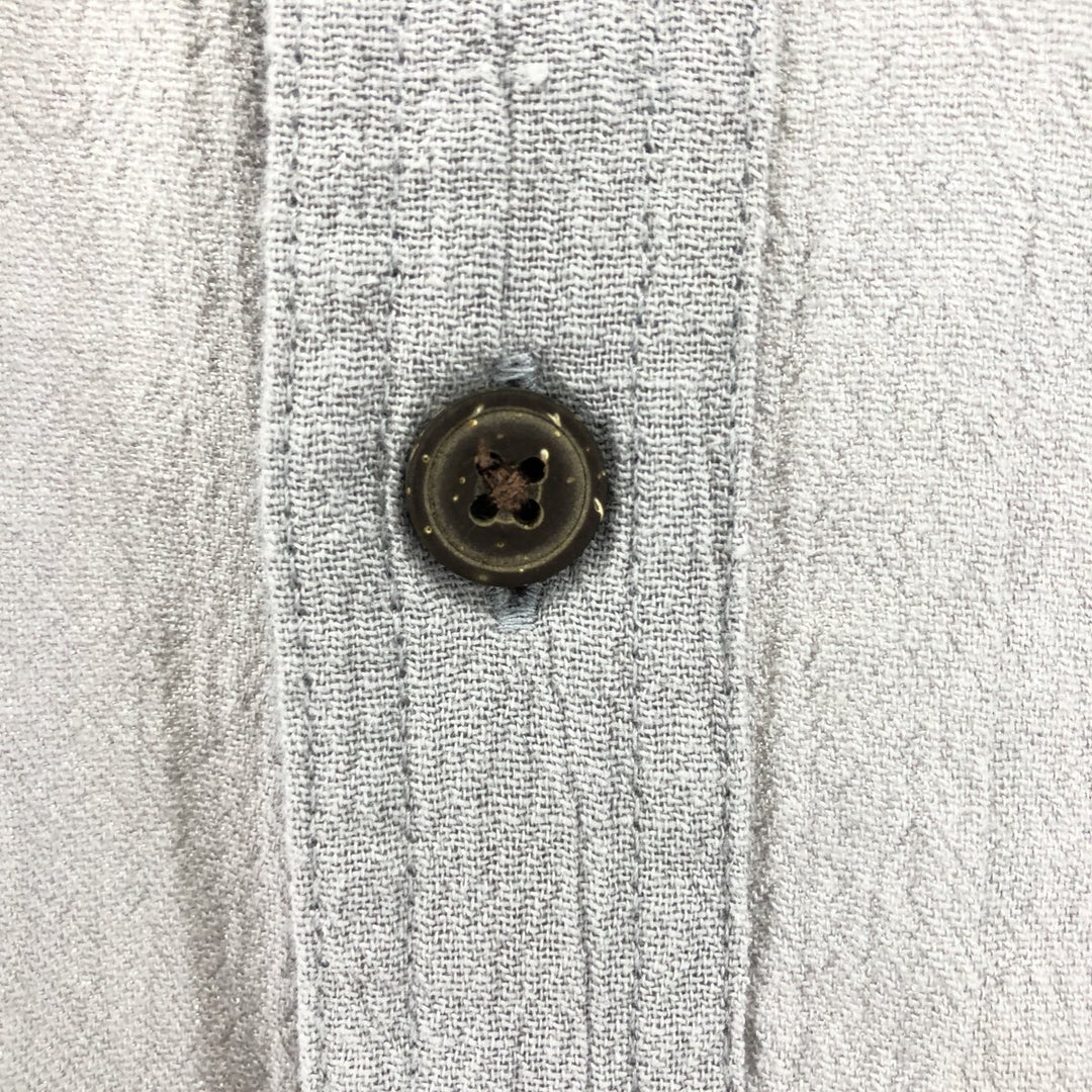 Patagonia ORGANIC COTTON 52921SP17 Short Sleeve Cotton Shirt, Box Shirt, Men's Size S Organic cotton gray type Vintage Second Hand