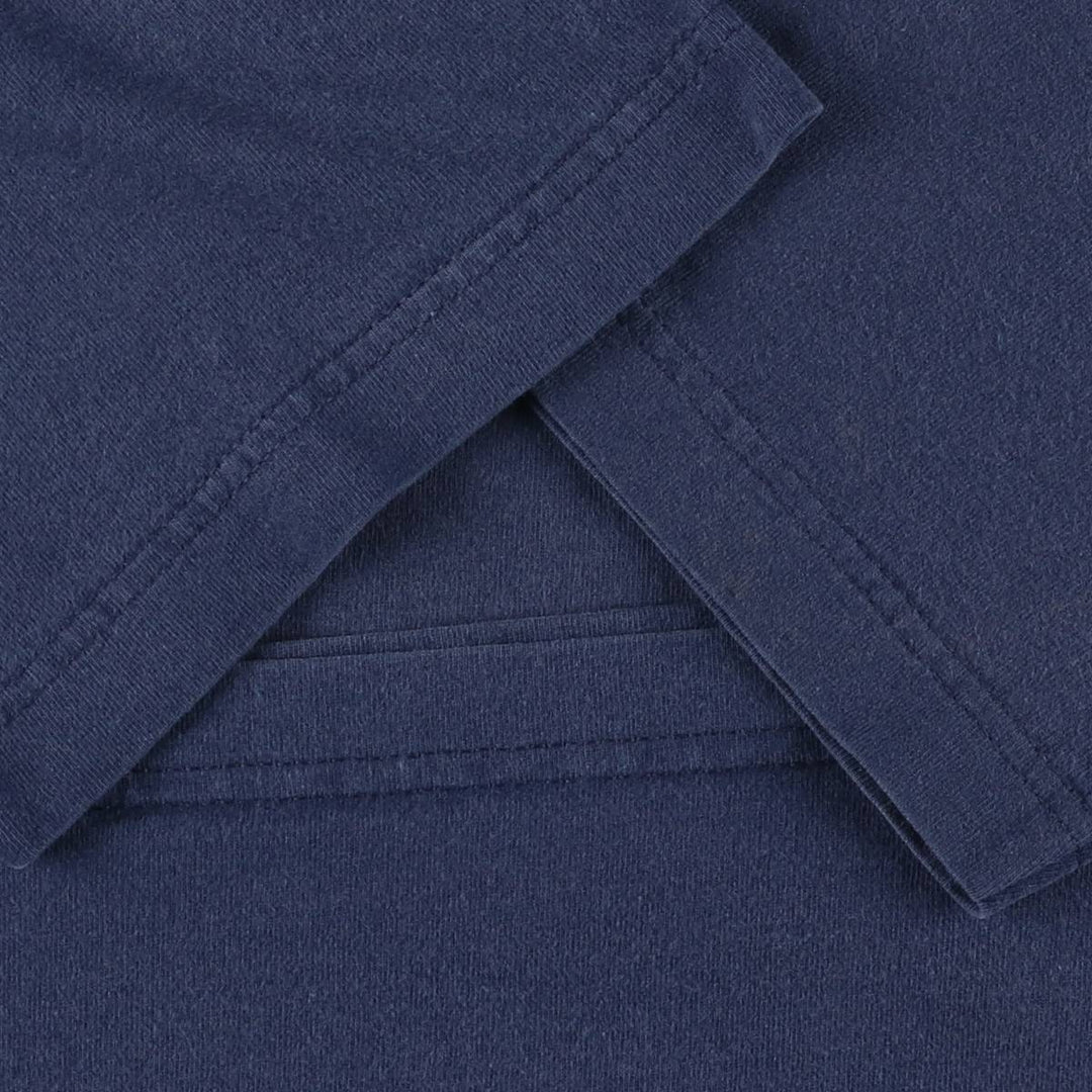 90s~00'S ALSTYLE APPAREL and ACTIVEWEAR Flood HARD RAIN Movie T-shirt Men's L size cotton navy blue type Vintage Second Hand