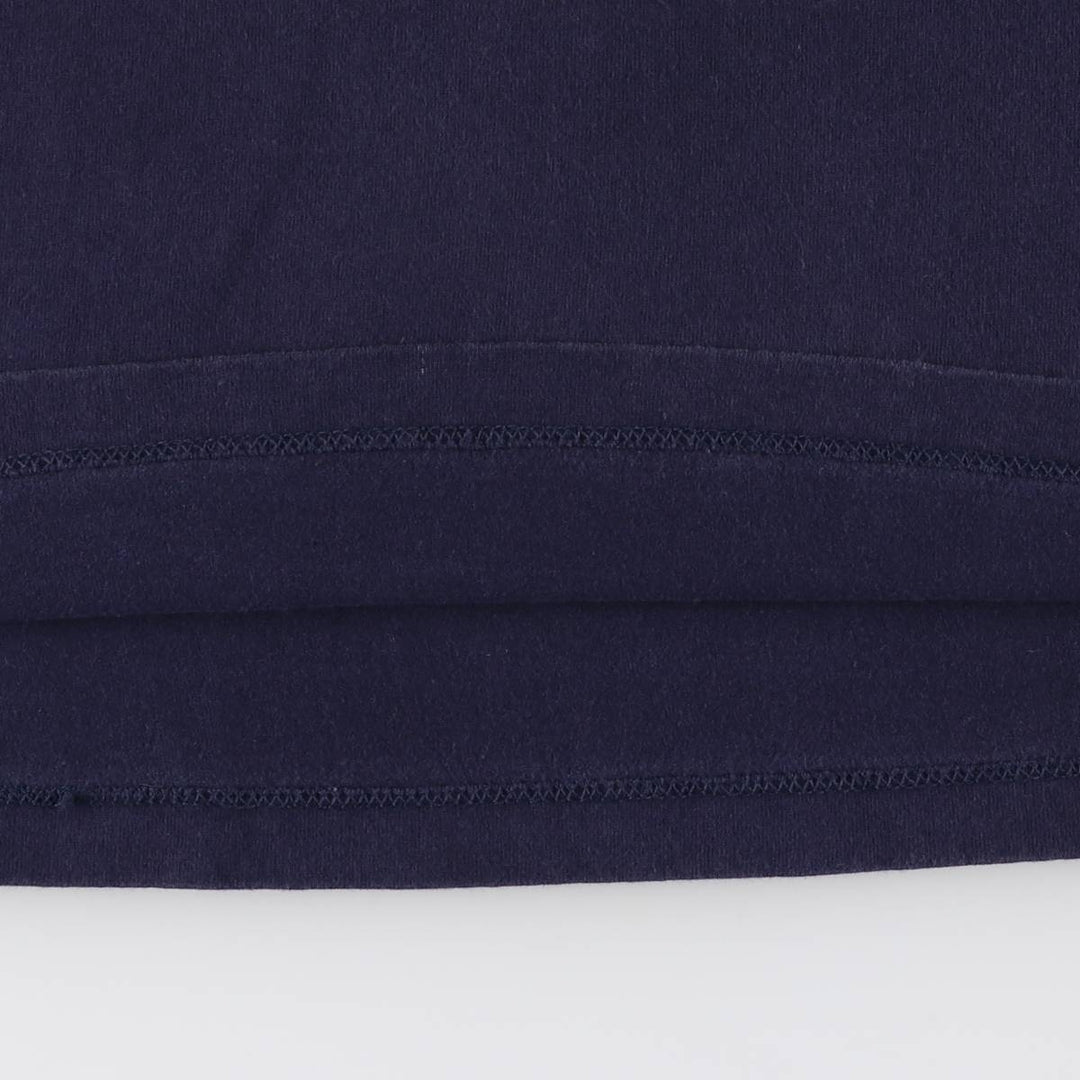 90'S Reebok Printed T-shirt Made in USA Men's XL Vintage cotton navy blue type Vintage Second Hand