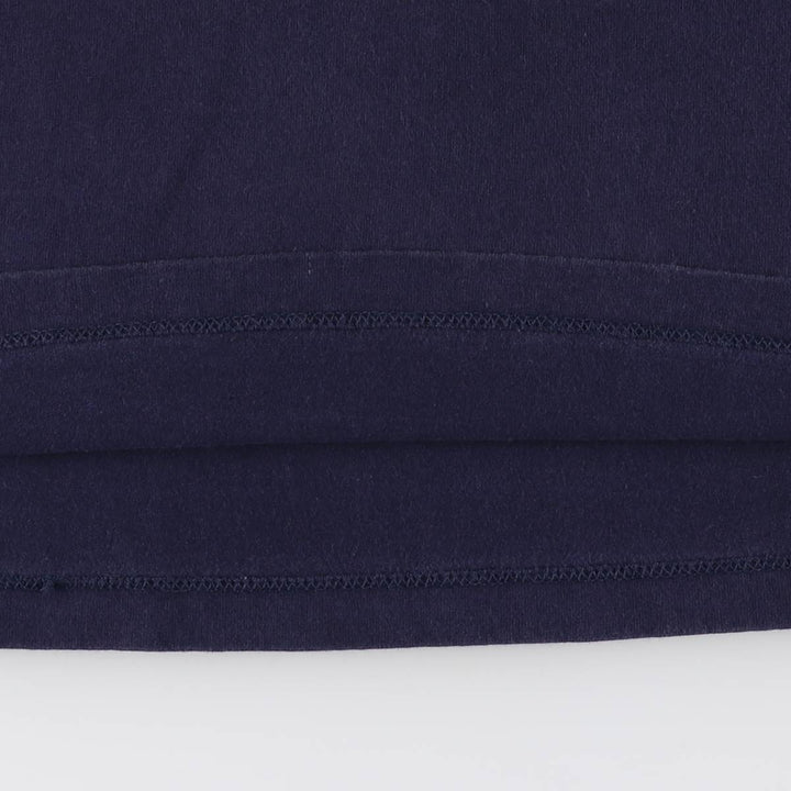 90'S Reebok Printed T-shirt Made in USA Men's XL Vintage cotton navy blue type Vintage Second Hand