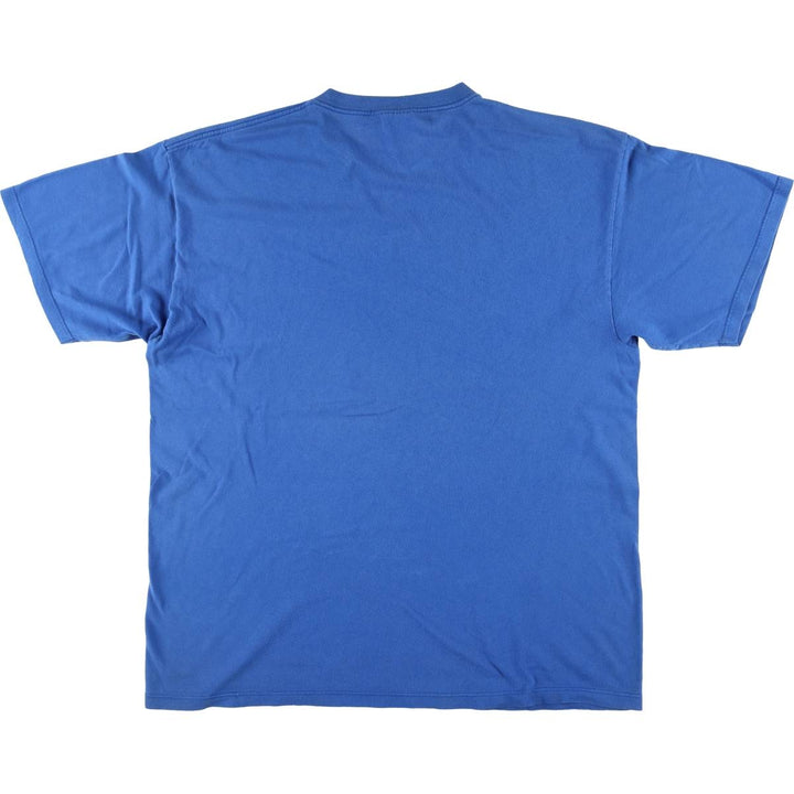 90'S Nike One Point Logo T-shirt Made in USA Men's XL Vintage cotton blue type Vintage Second Hand