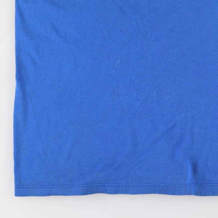 90'S Nike One Point Logo T-shirt Made in USA Men's XL Vintage cotton blue type Vintage Second Hand