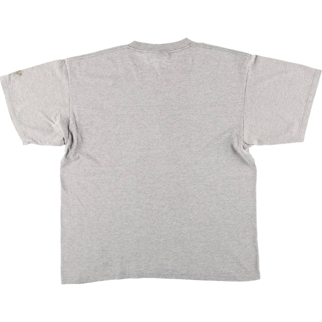 90'S Nike NIKE TEAM Printed T-shirt Men's M Vintage cotton gray type Vintage Second Hand