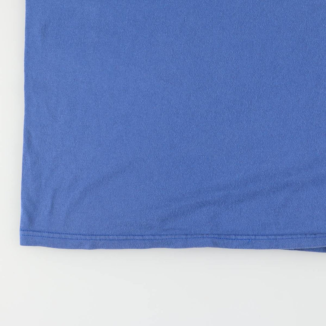 90'S Nike Logo T-shirt Made in USA Men's XXL Vintage cotton blue type Vintage Second Hand