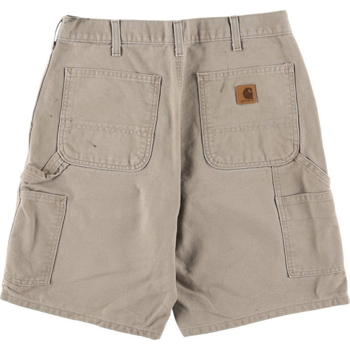 Carhartt Duck Painter Shorts, Shorts, Men's, W32 equivalent cotton Beige type Vintage Second Hand