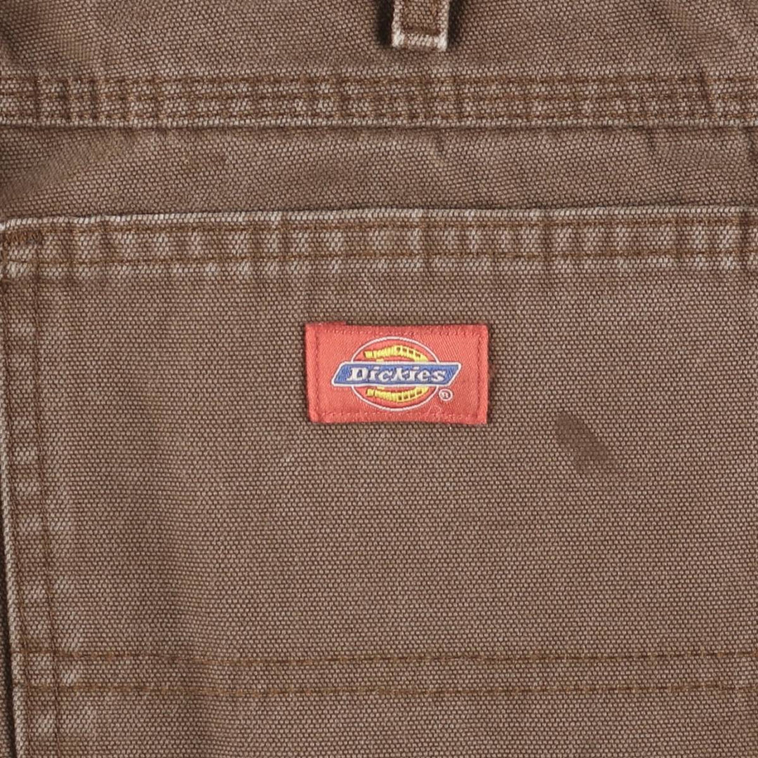 Dickies Relaxed Fit Duck Painter Shorts, Men's, W36 cotton brown type Vintage Second Hand