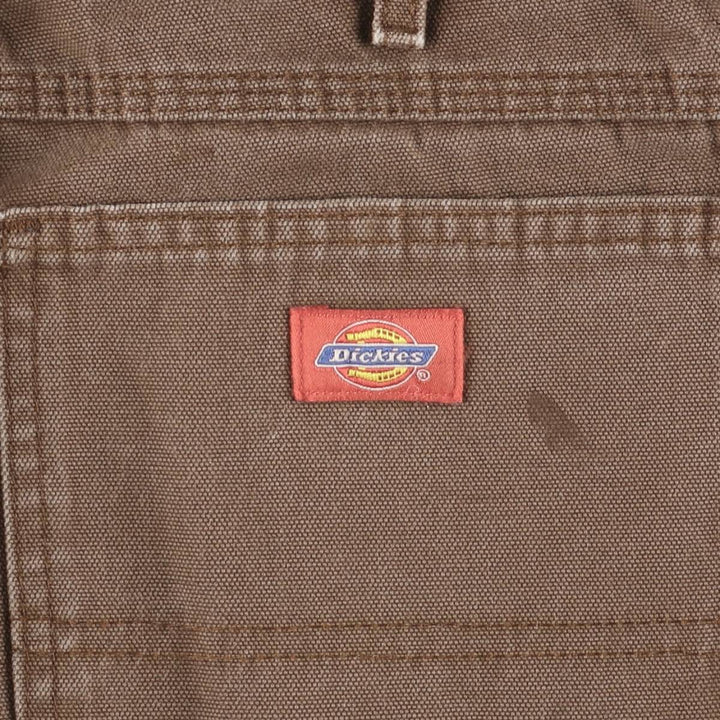 Dickies Relaxed Fit Duck Painter Shorts, Men's, W36 cotton brown type Vintage Second Hand
