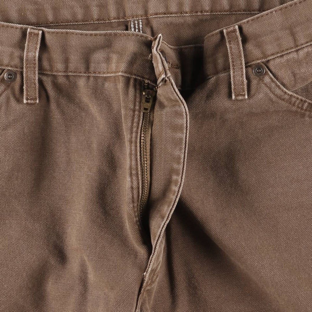 Dickies Relaxed Fit Duck Painter Shorts, Men's, W36 cotton brown type Vintage Second Hand