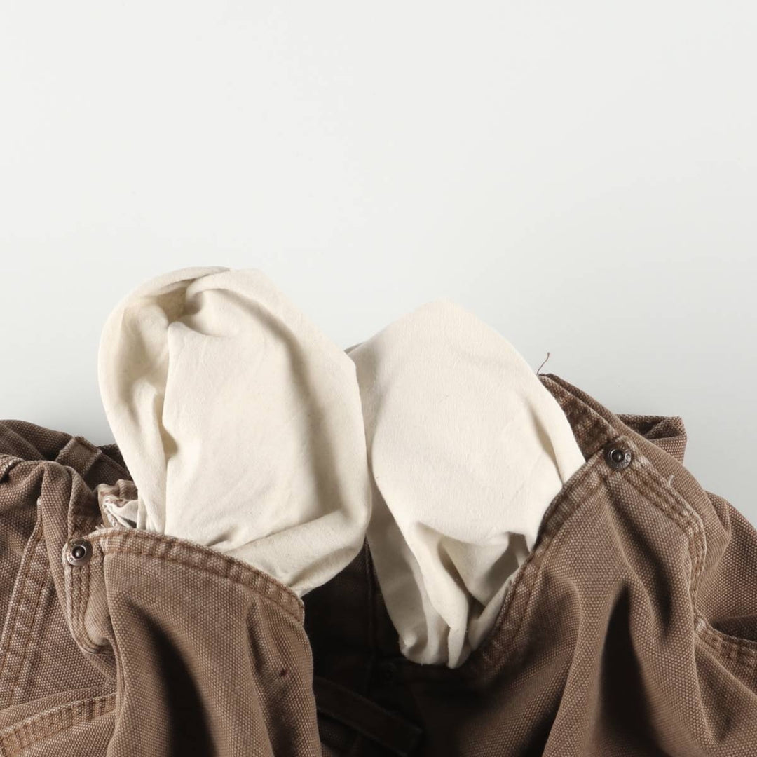 Dickies Relaxed Fit Duck Painter Shorts, Men's, W36 cotton brown type Vintage Second Hand