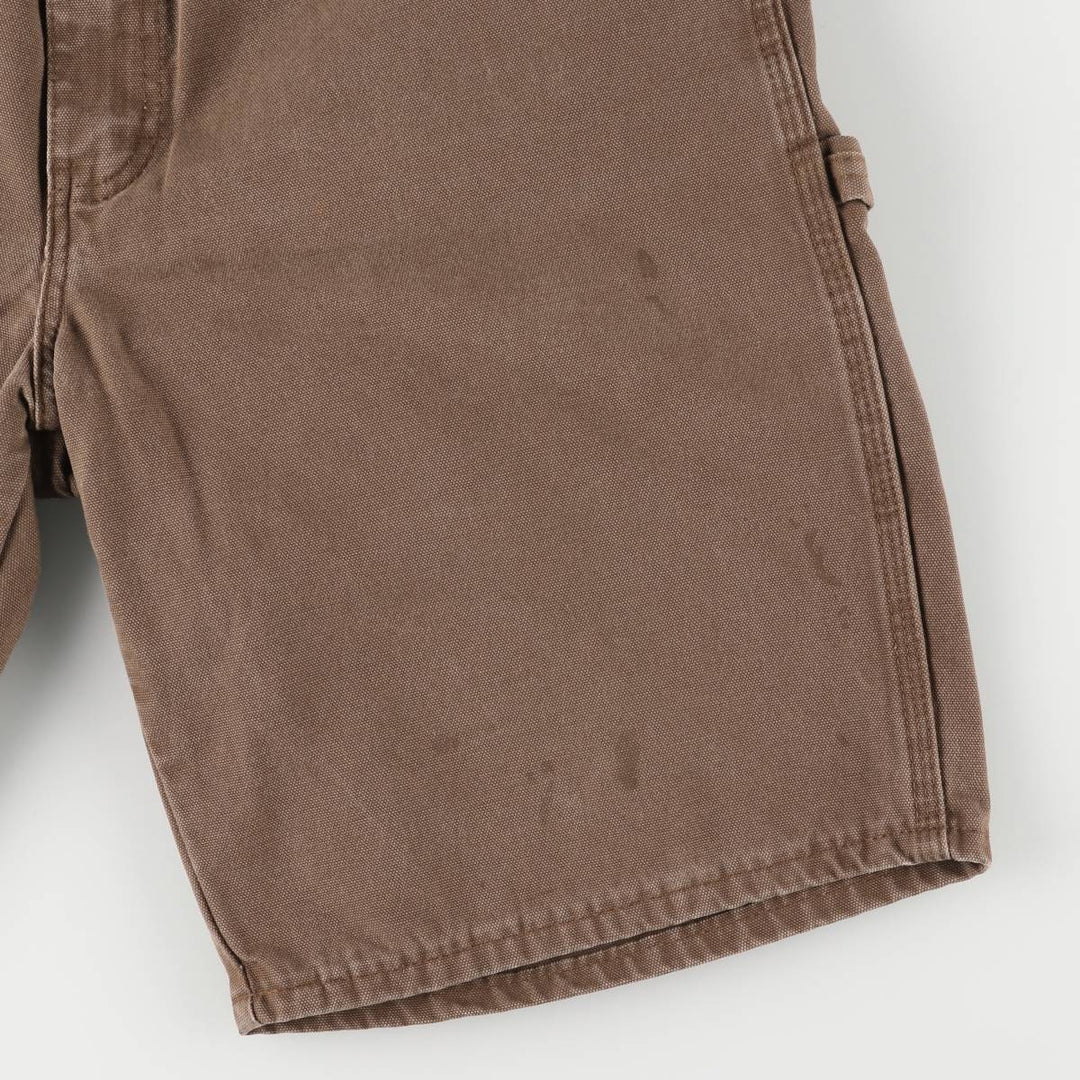 Dickies Relaxed Fit Duck Painter Shorts, Men's, W36 cotton brown type Vintage Second Hand