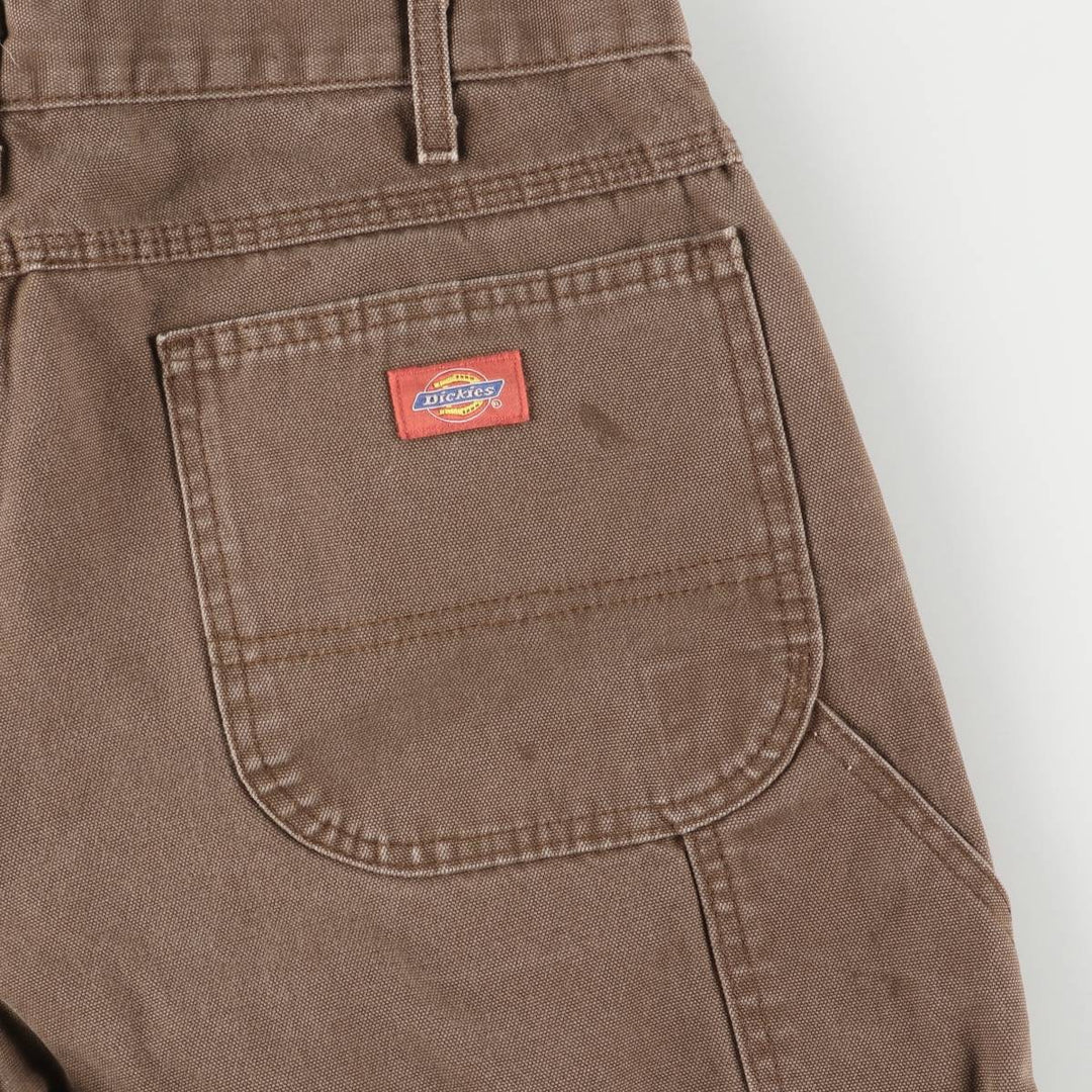 Dickies Relaxed Fit Duck Painter Shorts, Men's, W36 cotton brown type Vintage Second Hand