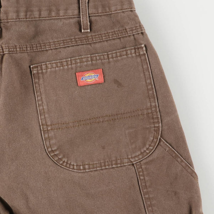 Dickies Relaxed Fit Duck Painter Shorts, Men's, W36 cotton brown type Vintage Second Hand