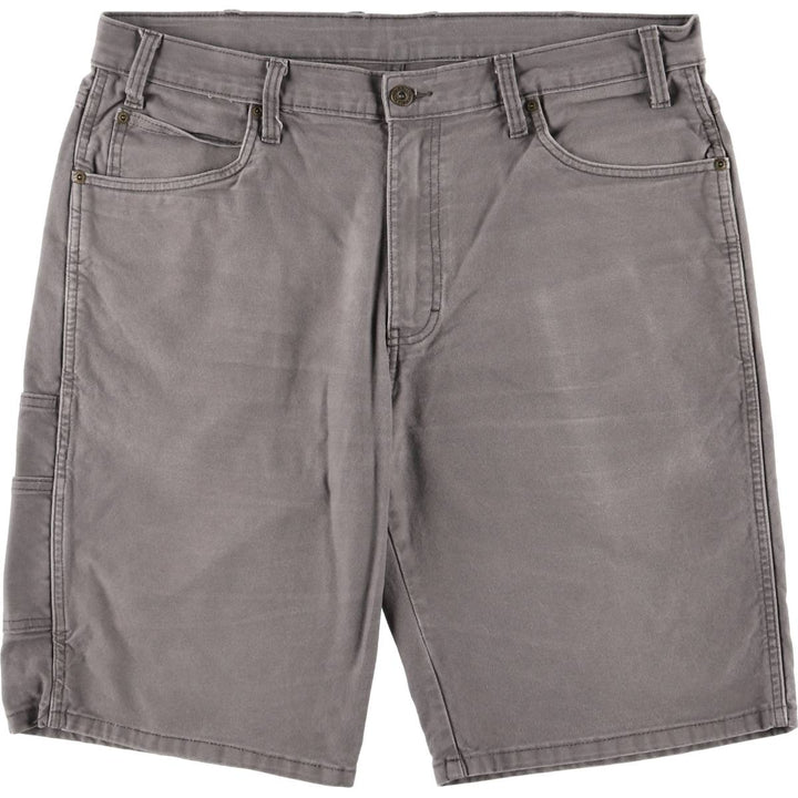 Dickies Duck Painter Shorts, Half Pants, Men's, W37 equivalent cotton gray type Vintage Second Hand