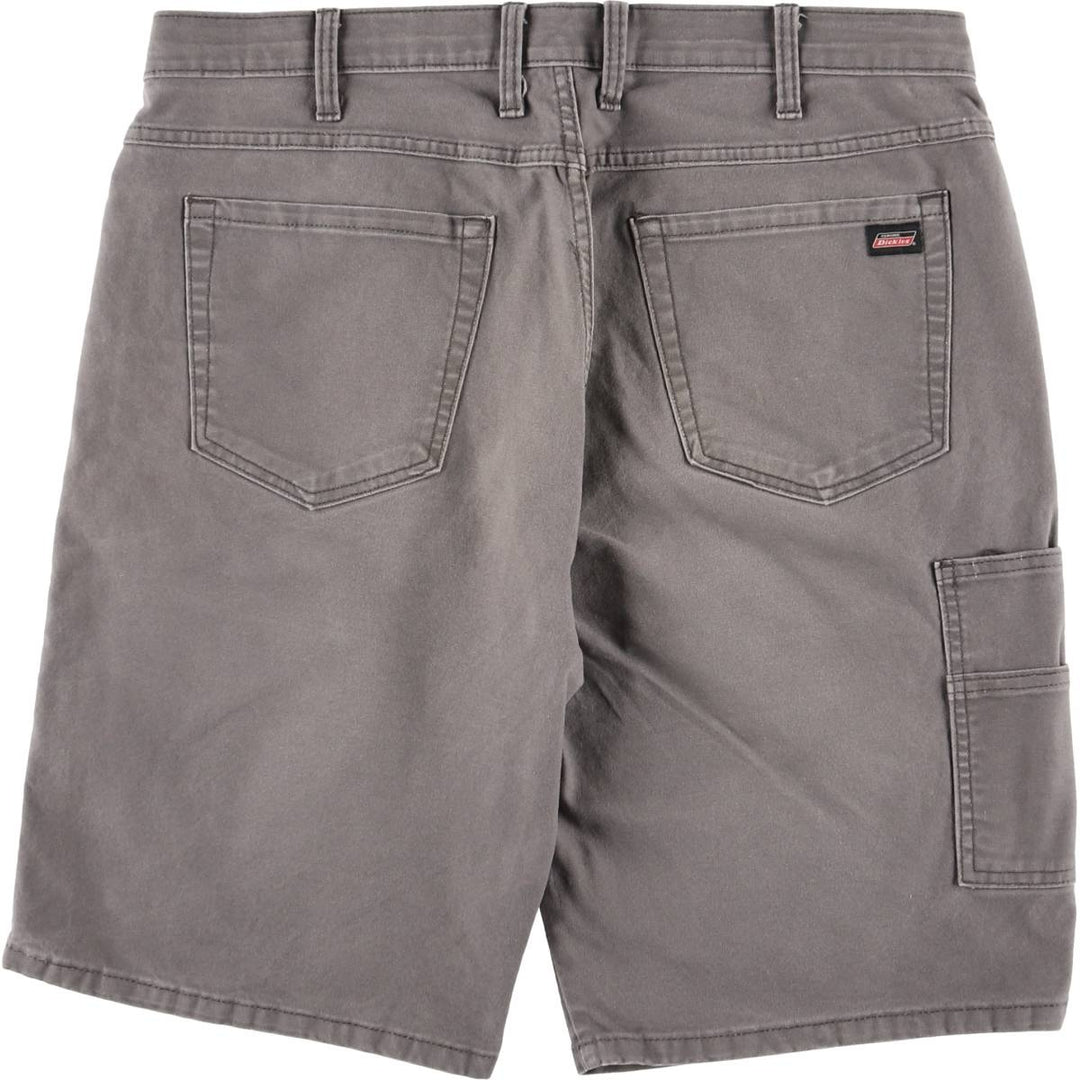 Dickies Duck Painter Shorts, Half Pants, Men's, W37 equivalent cotton gray type Vintage Second Hand
