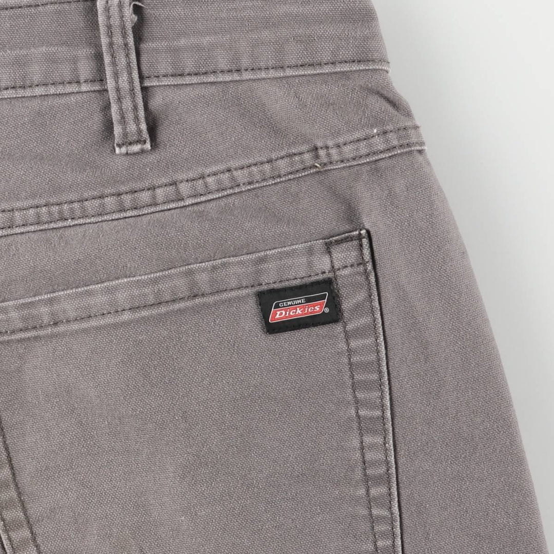 Dickies Duck Painter Shorts, Half Pants, Men's, W37 equivalent cotton gray type Vintage Second Hand