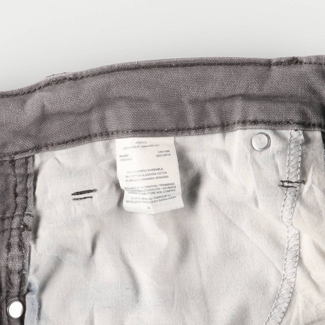 Dickies Duck Painter Shorts, Half Pants, Men's, W37 equivalent cotton gray type Vintage Second Hand