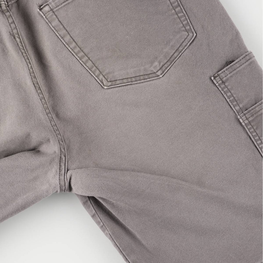 Dickies Duck Painter Shorts, Half Pants, Men's, W37 equivalent cotton gray type Vintage Second Hand