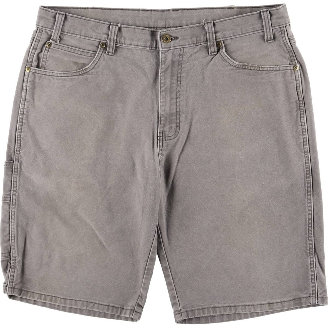 Dickies Duck Painter Shorts, Half Pants, Men's, W37 equivalent cotton gray type Vintage Second Hand