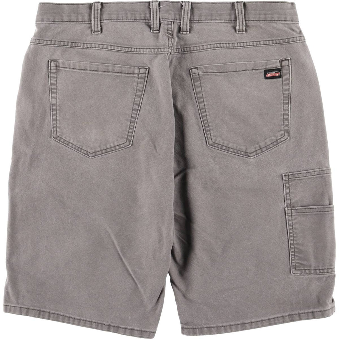 Dickies Duck Painter Shorts, Half Pants, Men's, W37 equivalent cotton gray type Vintage Second Hand