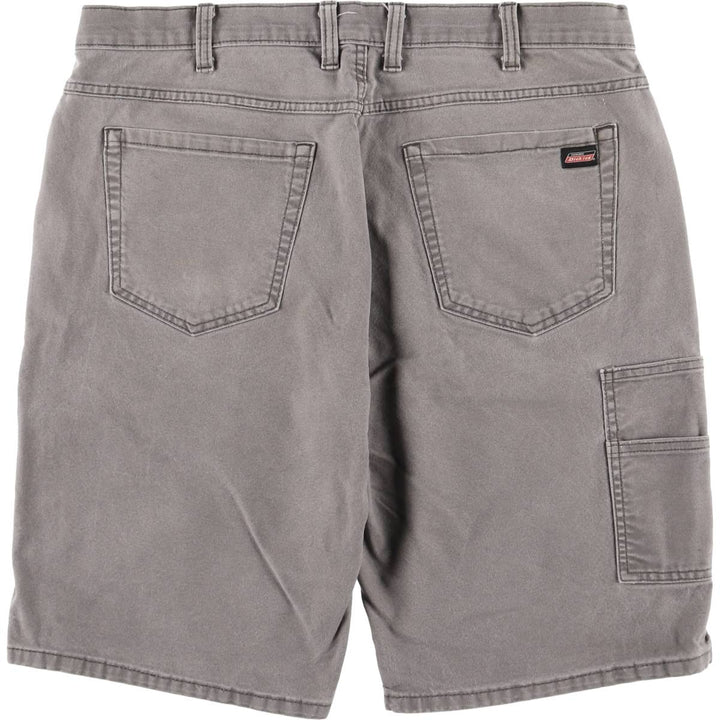 Dickies Duck Painter Shorts, Half Pants, Men's, W37 equivalent cotton gray type Vintage Second Hand