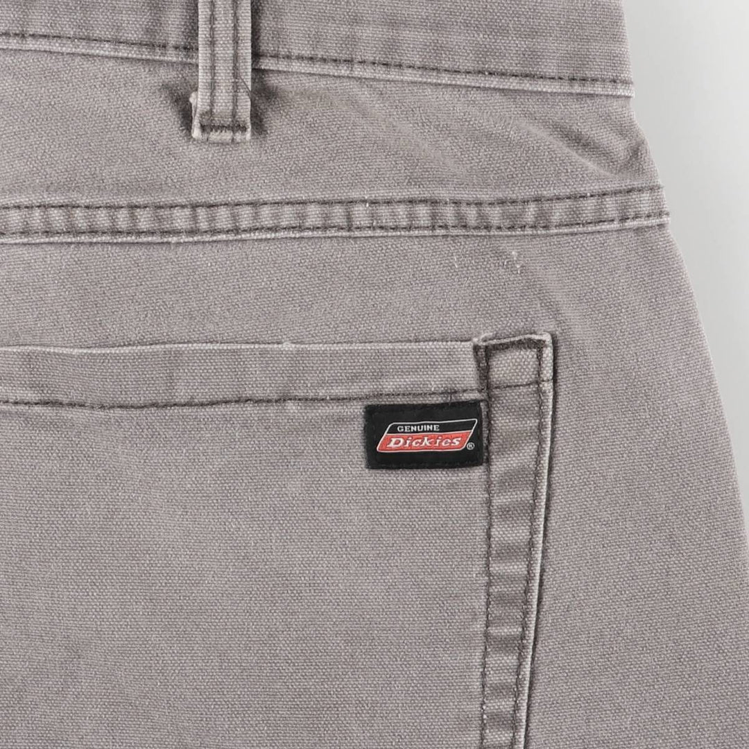 Dickies Duck Painter Shorts, Half Pants, Men's, W37 equivalent cotton gray type Vintage Second Hand