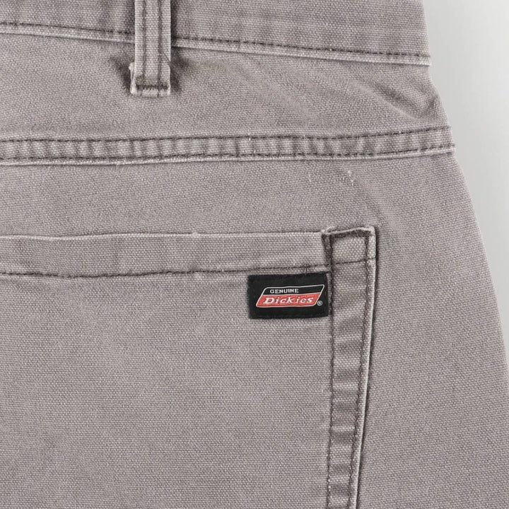 Dickies Duck Painter Shorts, Half Pants, Men's, W37 equivalent cotton gray type Vintage Second Hand