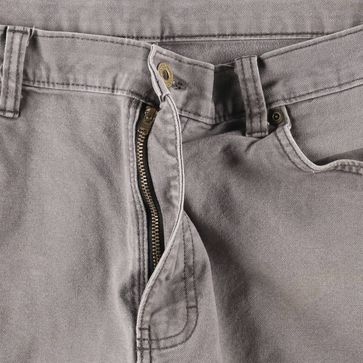 Dickies Duck Painter Shorts, Half Pants, Men's, W37 equivalent cotton gray type Vintage Second Hand