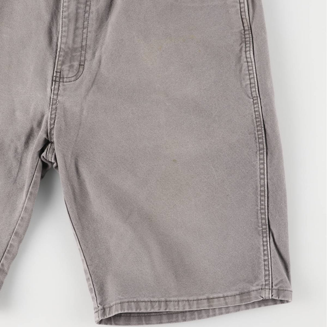 Dickies Duck Painter Shorts, Half Pants, Men's, W37 equivalent cotton gray type Vintage Second Hand