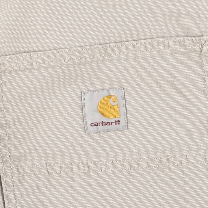 Carhartt Relaxed Fit Duck Painter Shorts, Men's, W34 equivalent cotton gray type Vintage Second Hand
