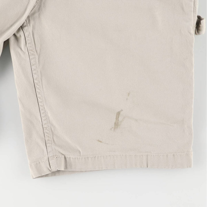 Carhartt Relaxed Fit Duck Painter Shorts, Men's, W34 equivalent cotton gray type Vintage Second Hand
