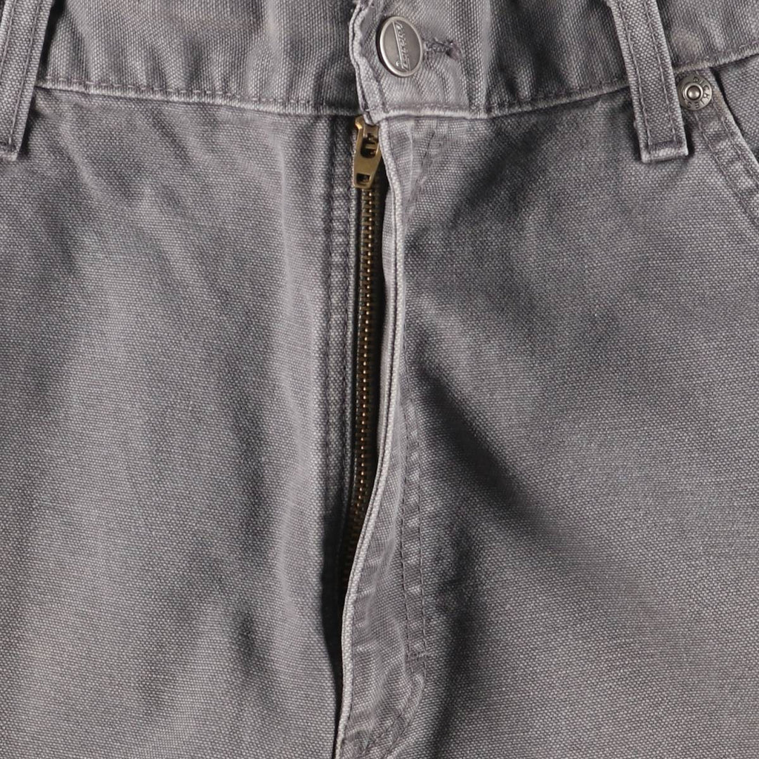 Dickies Duck Cargo Shorts, Half Pants, Men's, W37 equivalent cotton gray type Vintage Second Hand