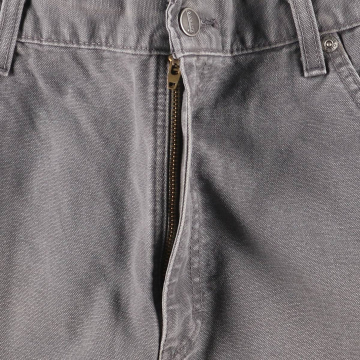 Dickies Duck Cargo Shorts, Half Pants, Men's, W37 equivalent cotton gray type Vintage Second Hand