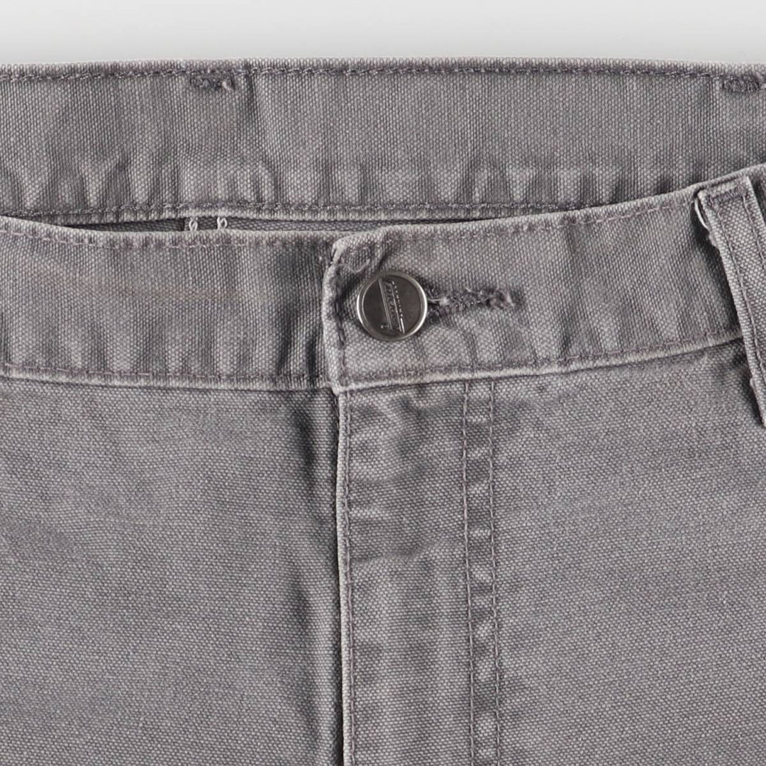 Dickies Duck Cargo Shorts, Half Pants, Men's, W37 equivalent cotton gray type Vintage Second Hand