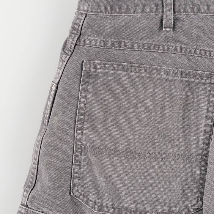 Dickies Duck Cargo Shorts, Half Pants, Men's, W37 equivalent cotton gray type Vintage Second Hand