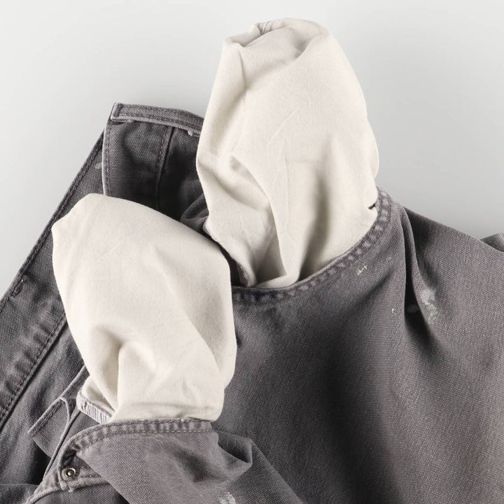 Dickies Duck Cargo Shorts, Half Pants, Men's, W37 equivalent cotton gray type Vintage Second Hand