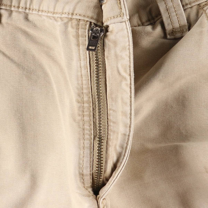 Carhartt Relaxed Fit Duck Cargo Shorts, Shorts, Men's, W34 equivalent unclear Beige type Vintage Second Hand