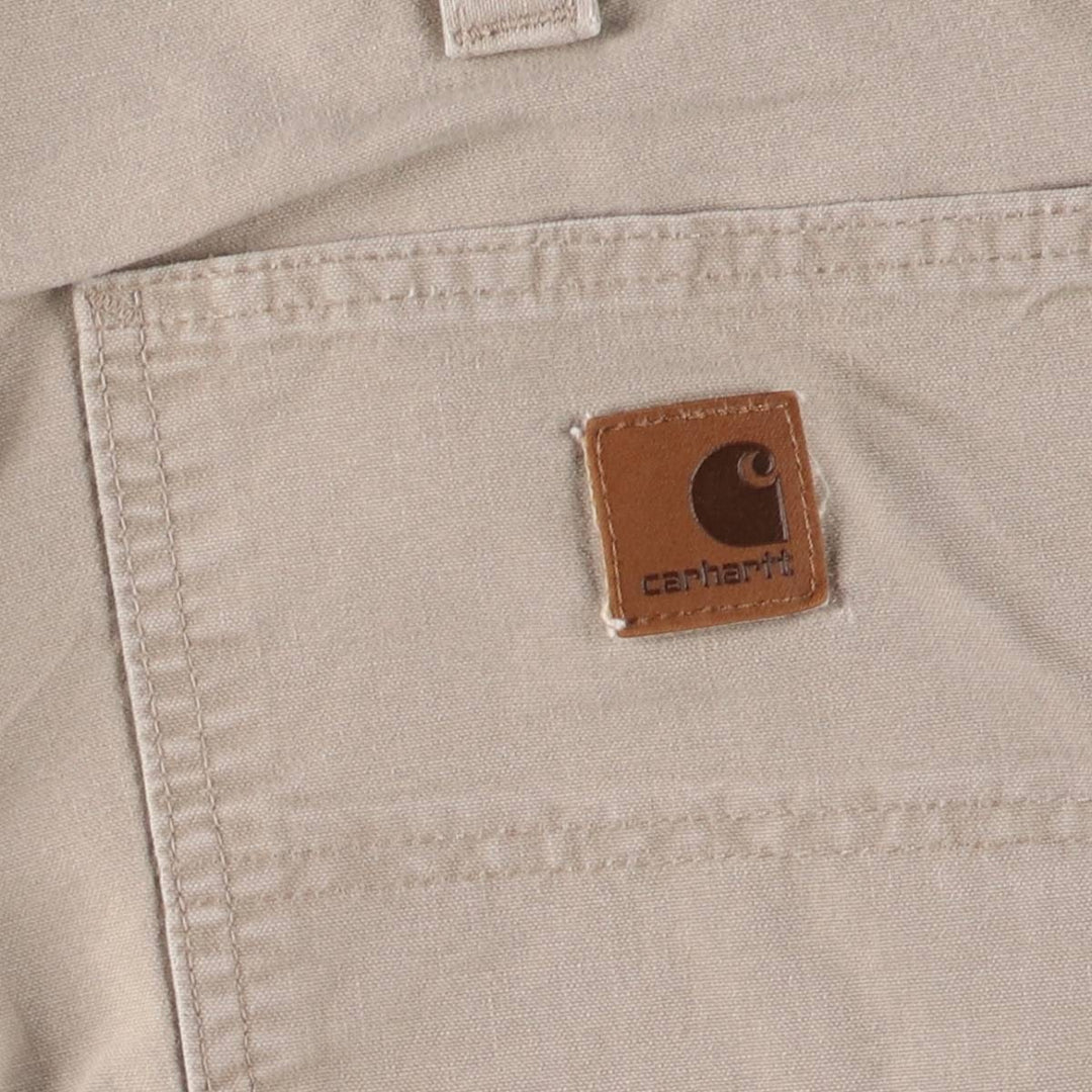 Carhartt Duck Painter Shorts, Shorts, Men's, W36 equivalent cotton Beige type Vintage Second Hand