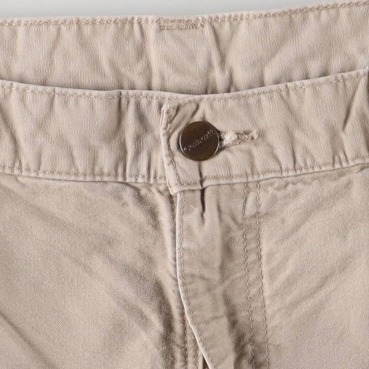Carhartt Duck Painter Shorts, Shorts, Men's, W36 equivalent cotton Beige type Vintage Second Hand