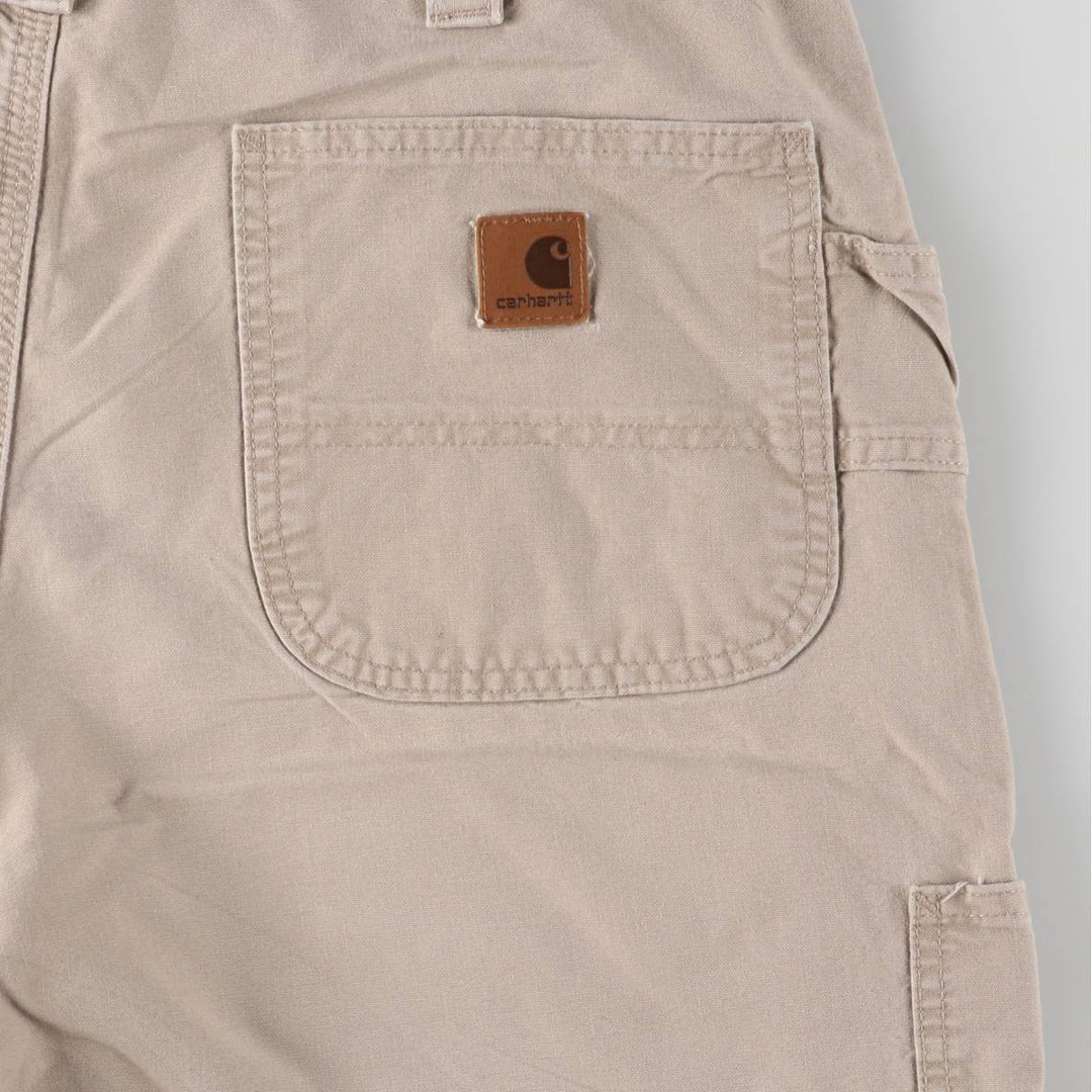 Carhartt Duck Painter Shorts, Shorts, Men's, W36 equivalent cotton Beige type Vintage Second Hand