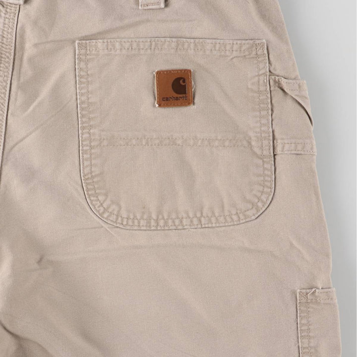 Carhartt Duck Painter Shorts, Shorts, Men's, W36 equivalent cotton Beige type Vintage Second Hand