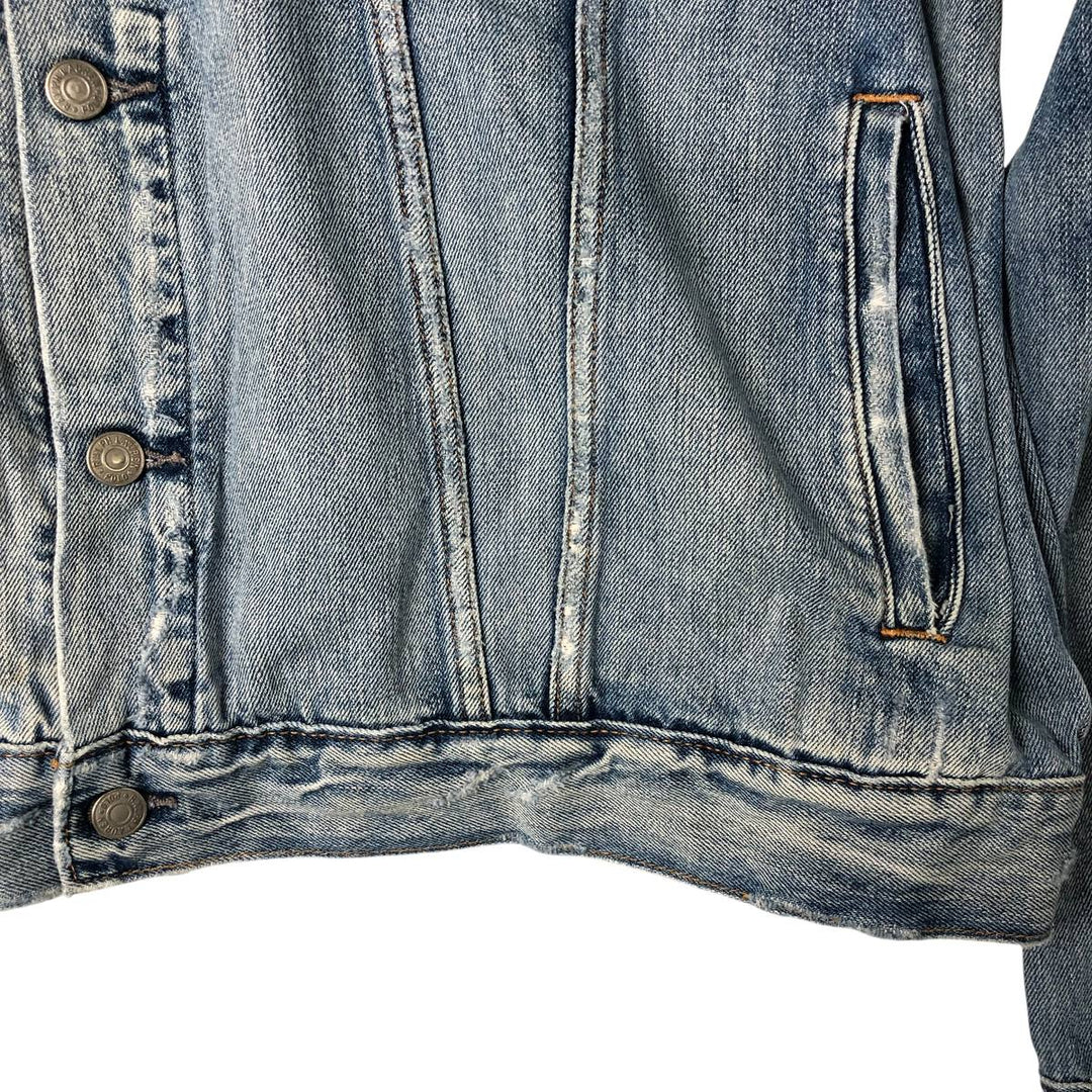 Ralph Lauren POLO RALPH LAUREN denim jacket G-jacket Men's XXL equivalent cotton blue type Vintage Second Hand