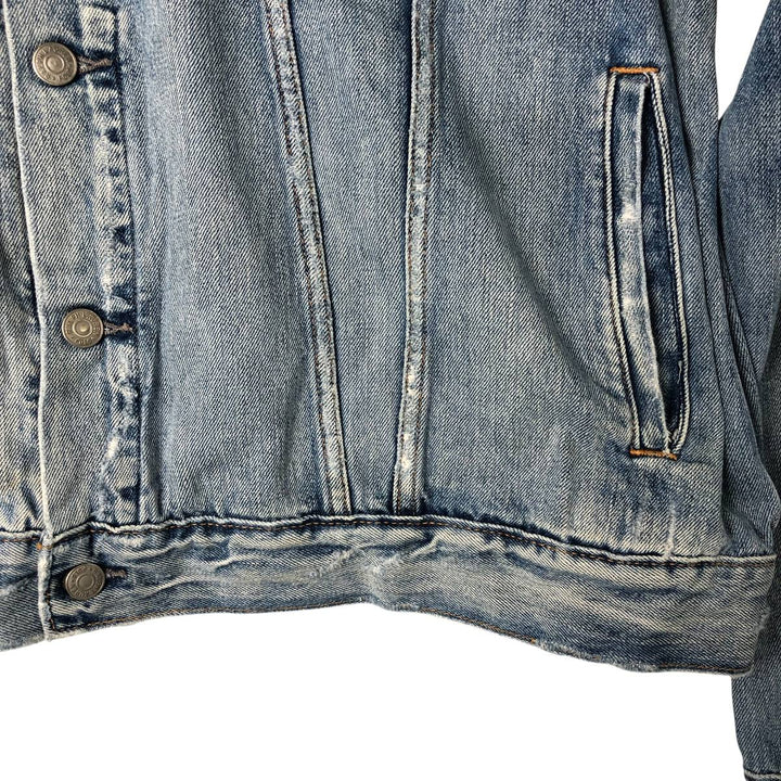 Ralph Lauren POLO RALPH LAUREN denim jacket G-jacket Men's XXL equivalent cotton blue type Vintage Second Hand