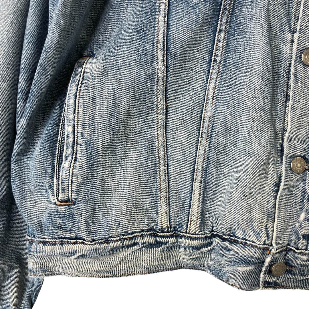Ralph Lauren POLO RALPH LAUREN denim jacket G-jacket Men's XXL equivalent cotton blue type Vintage Second Hand